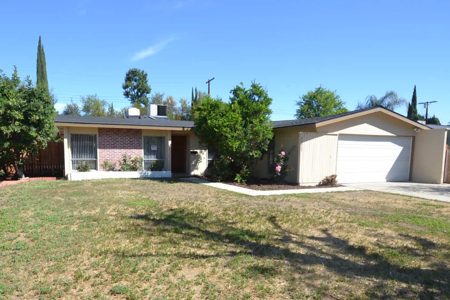A house we rent in West Hills, CA