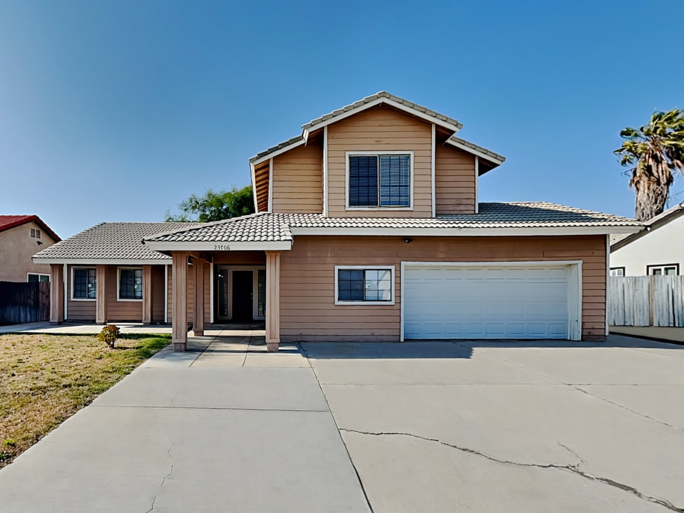 Front of 23706 New England Dr, Moreno Valley, CA