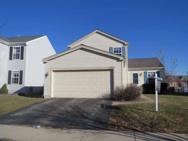 Front of 2409 Twin Fountain Ct, Plainfield, IL