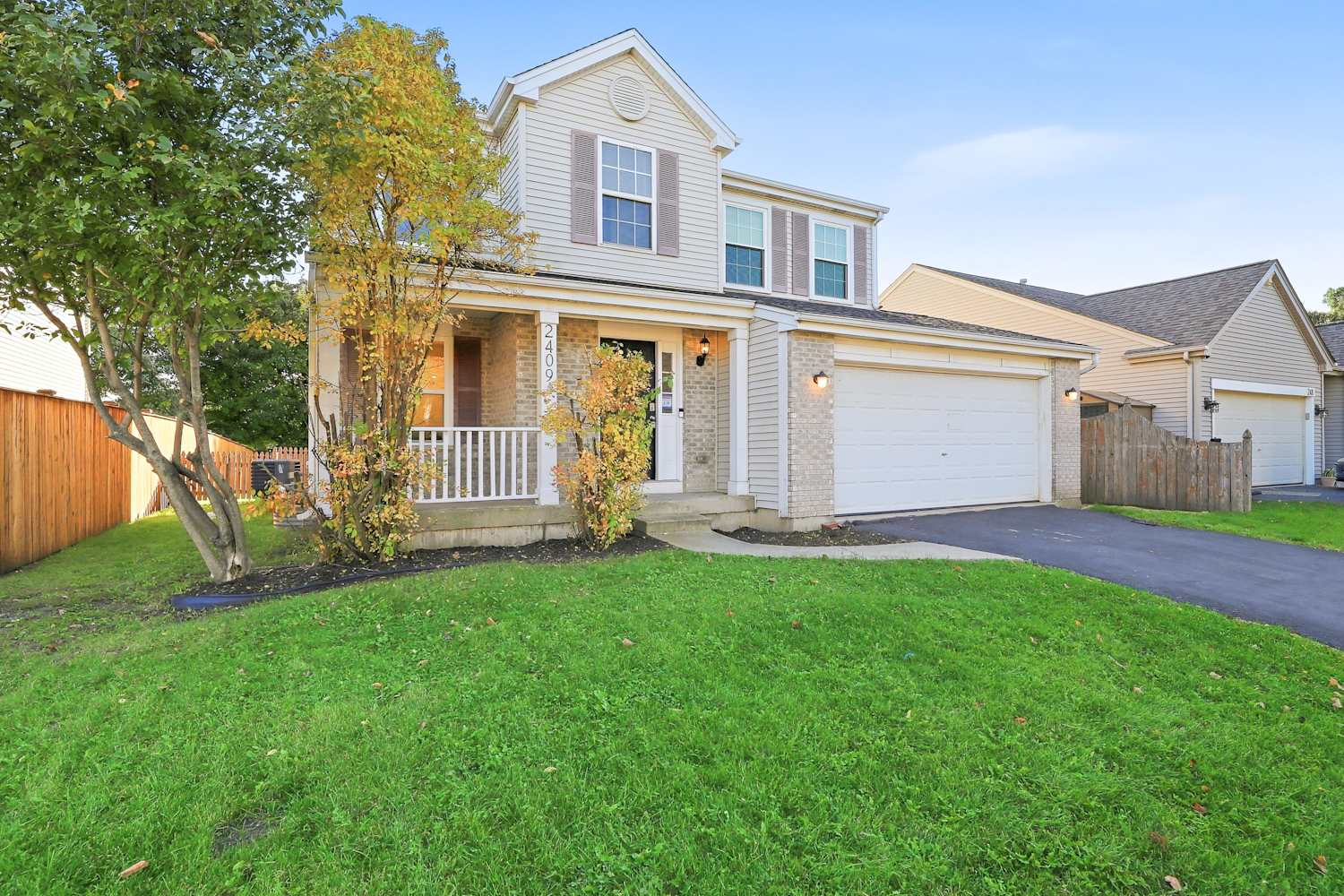 A house we rent in Plainfield, IL