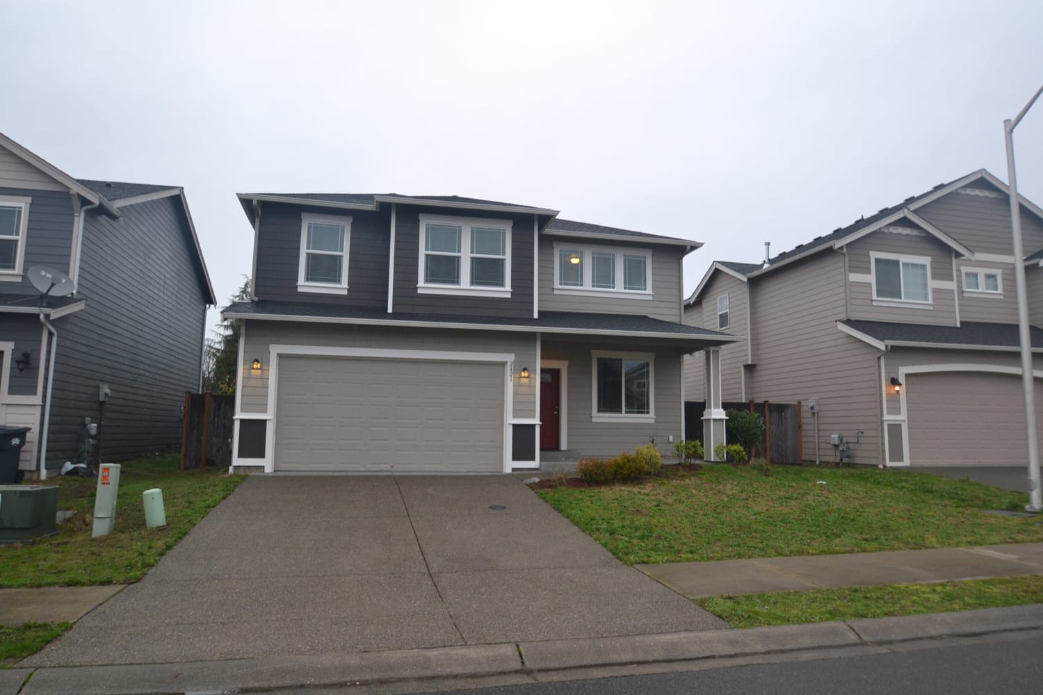 Front of 2421 164th St E, Tacoma, WA