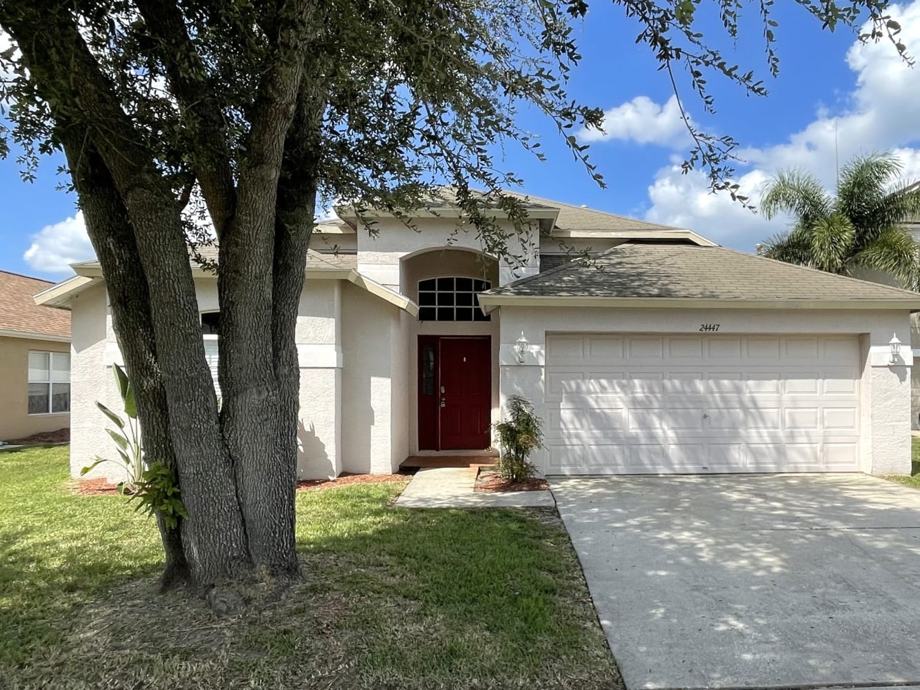 Front of 24447 Summer Wind Ct, Lutz, FL