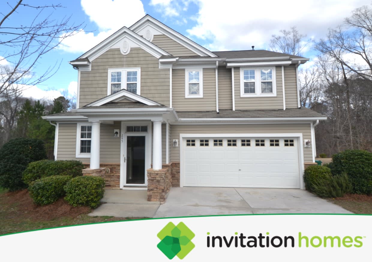 Front of 245 Georgetowne Dr, Clayton, NC