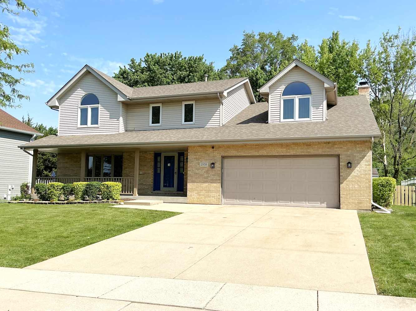 A house we rent in New Lenox, IL