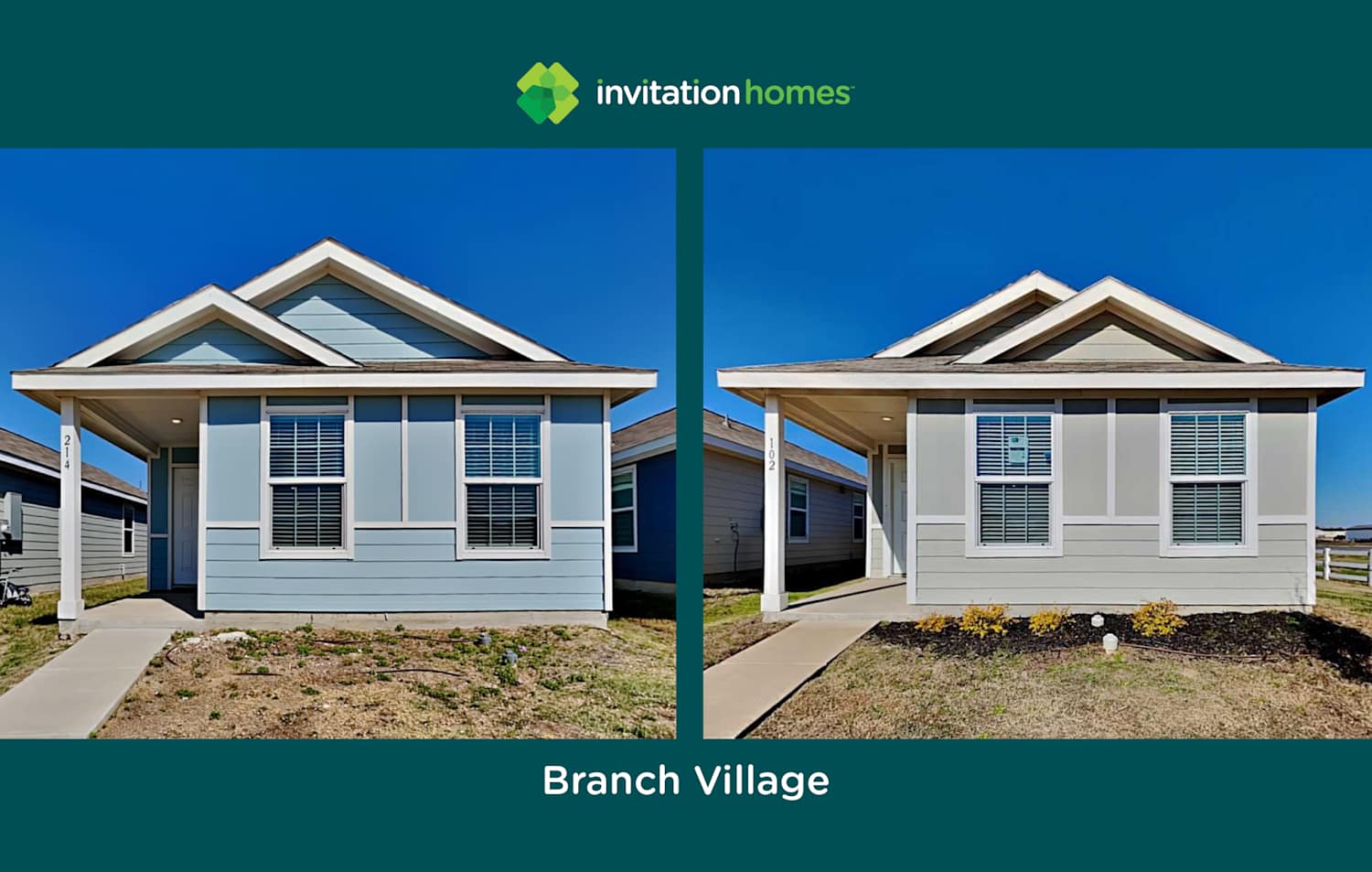 Front of 301 Branch Village Wy, Princeton, TX