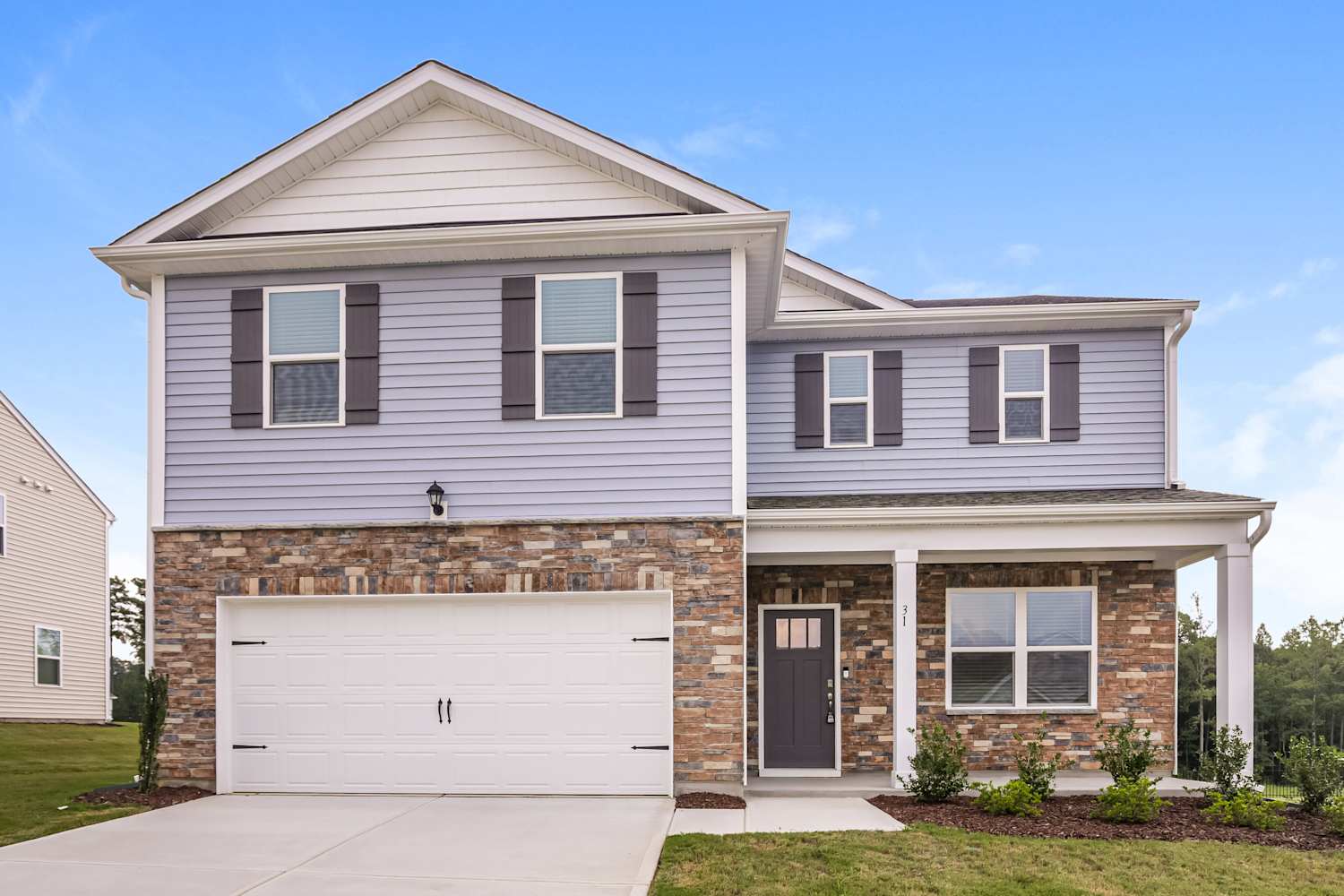 Front of 31 Saddle Mare St, Clayton, NC