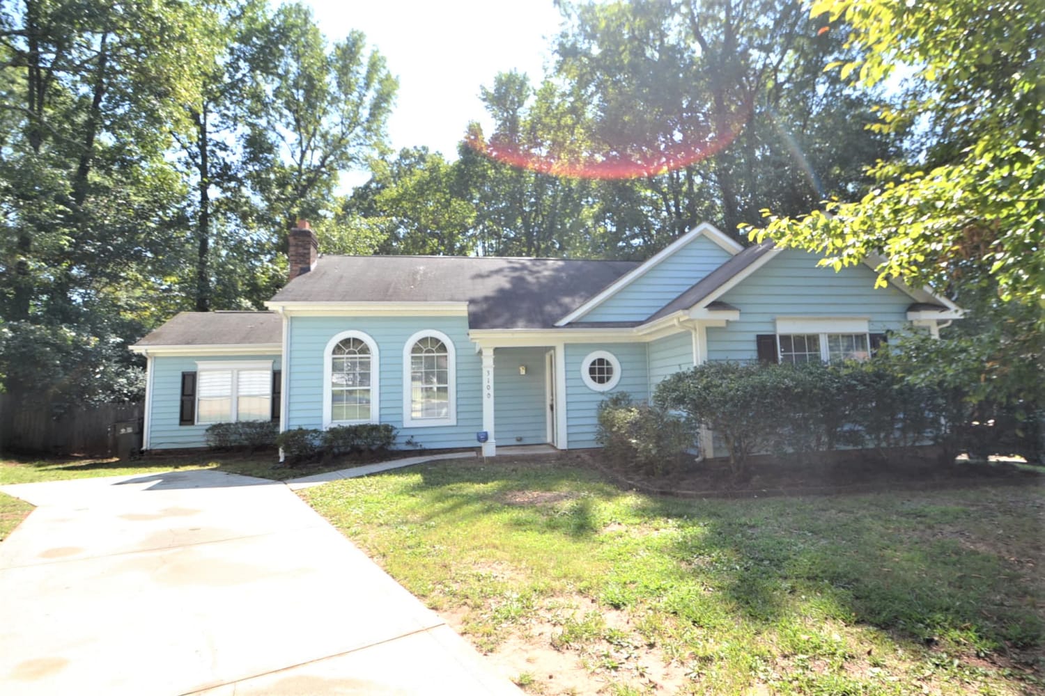 Front of 3100 Periwinkle Ct, Charlotte, NC