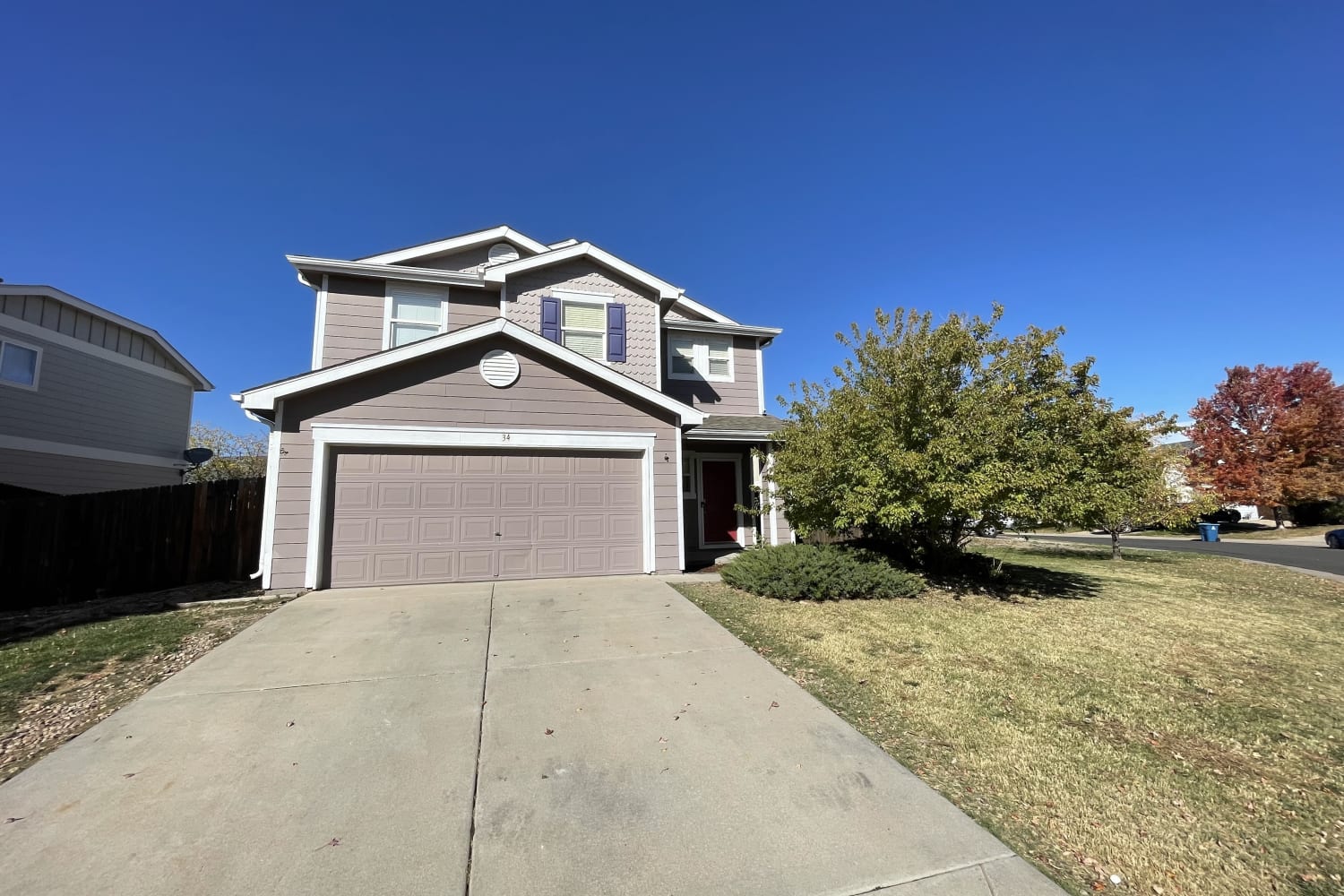 Front of 34 Shenandoah Way, Lochbuie, CO