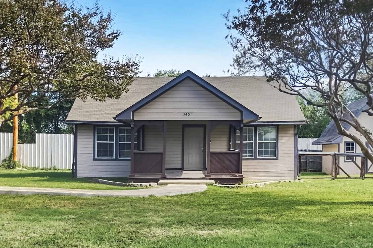 Front of 3401 Dorothy, Wylie, TX