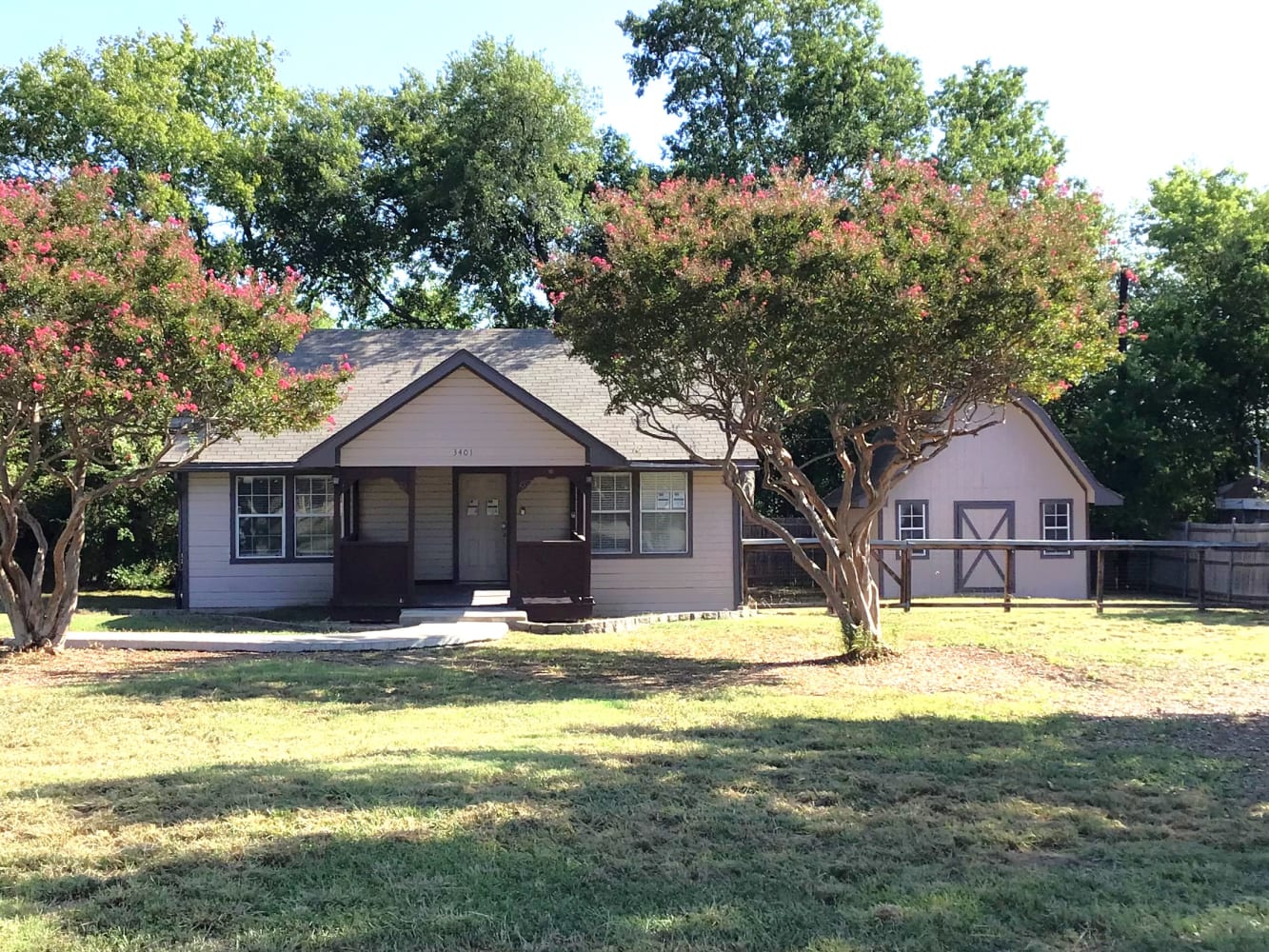 Front of 3401 Dorothy, Wylie, TX