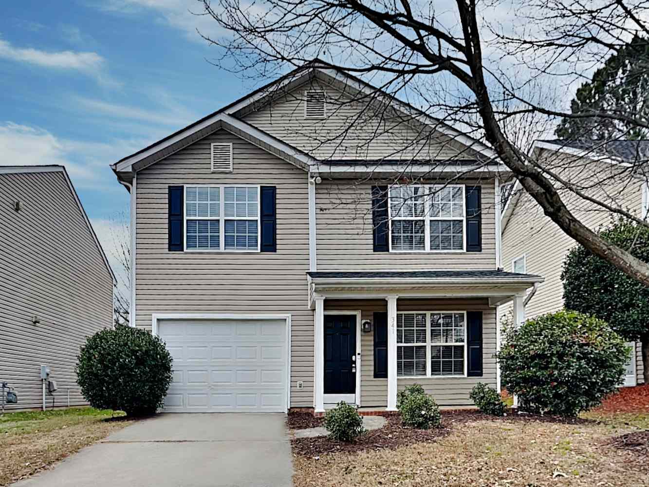 Front of 341 Hunslet Cir, Charlotte, NC
