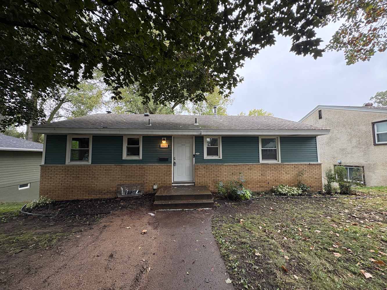 A house we rent in Crystal, MN
