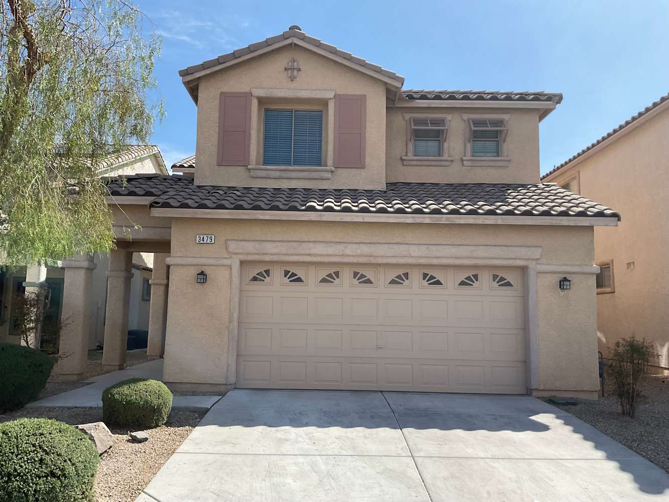 Front of 3479 Bella Sovana Ct, Las Vegas, NV