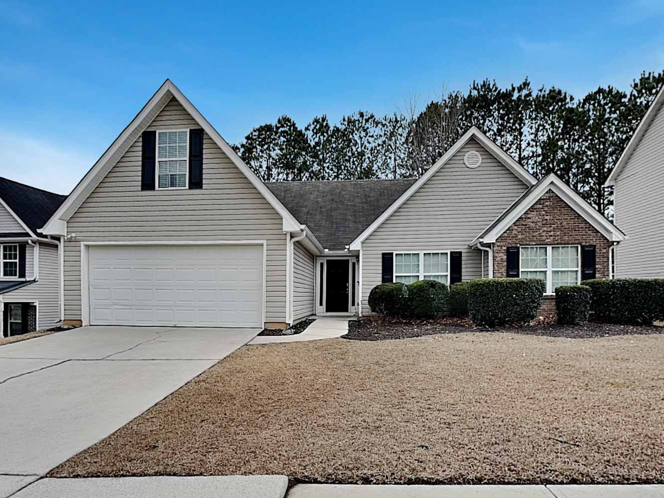 Front of 3507 Temple Ridge Ct, Loganville, GA