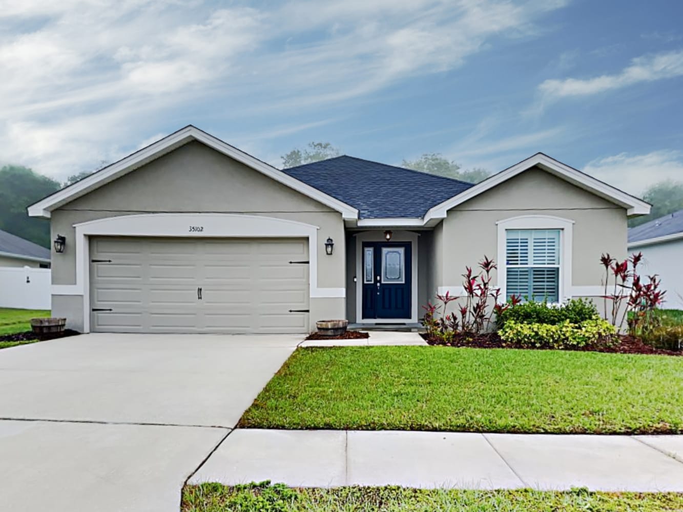 Front of 35102 Long Island Ct, Zephyrhills, FL