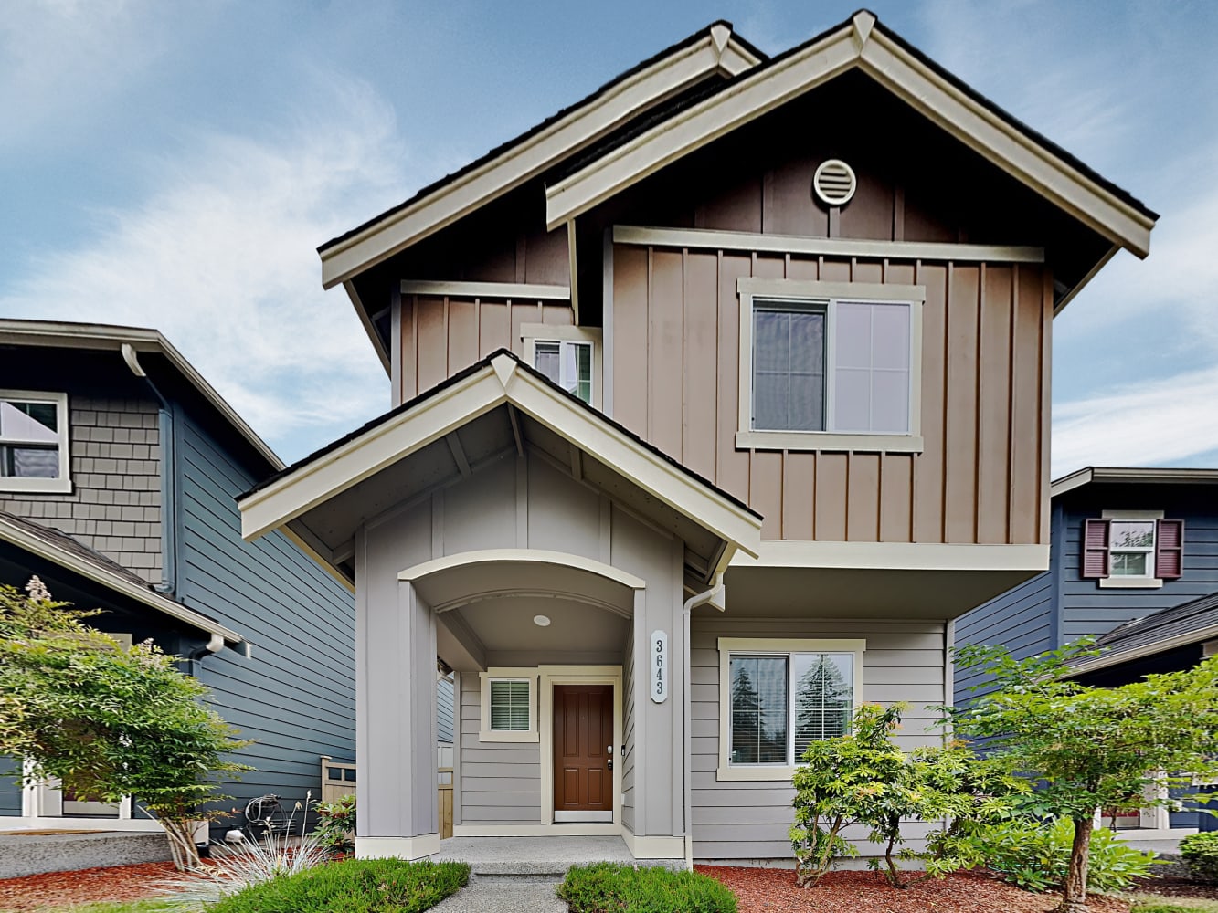 Front of 3643 London Loop NE, Lacey, WA