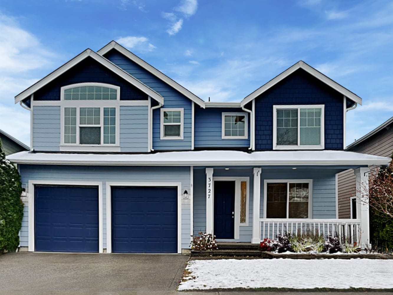 Front of 3727 Santis Loop SE, Lacey, WA