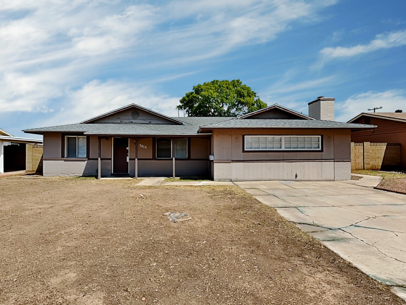 Front of 3814 W Vista Ave, Phoenix, AZ