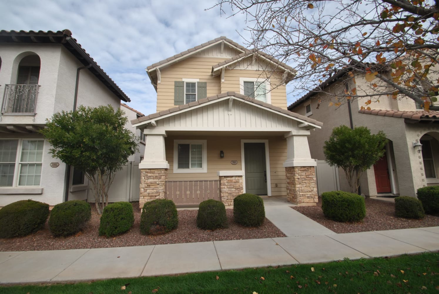 Front of 3865 E Gideon Way, Gilbert, AZ