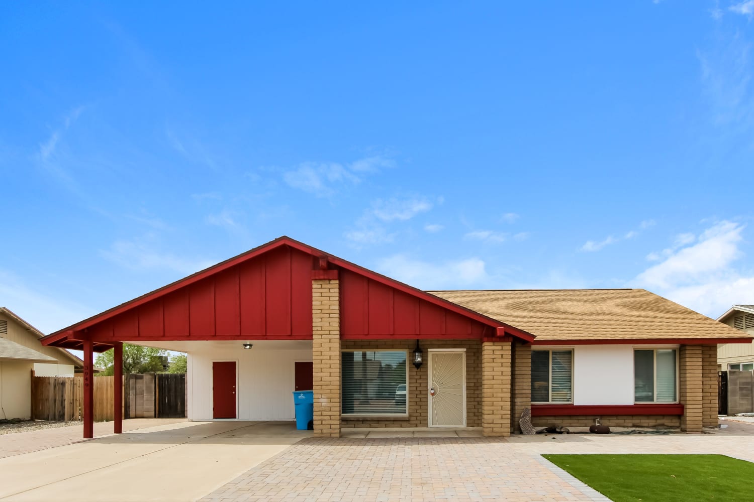 Front of 3949 W Windrose Dr, Phoenix, AZ