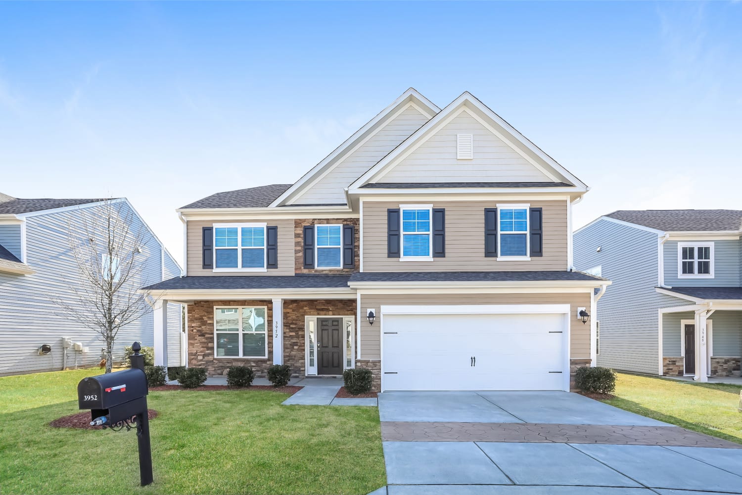 Front of 3952 White Kestrel Dr, Raleigh, NC
