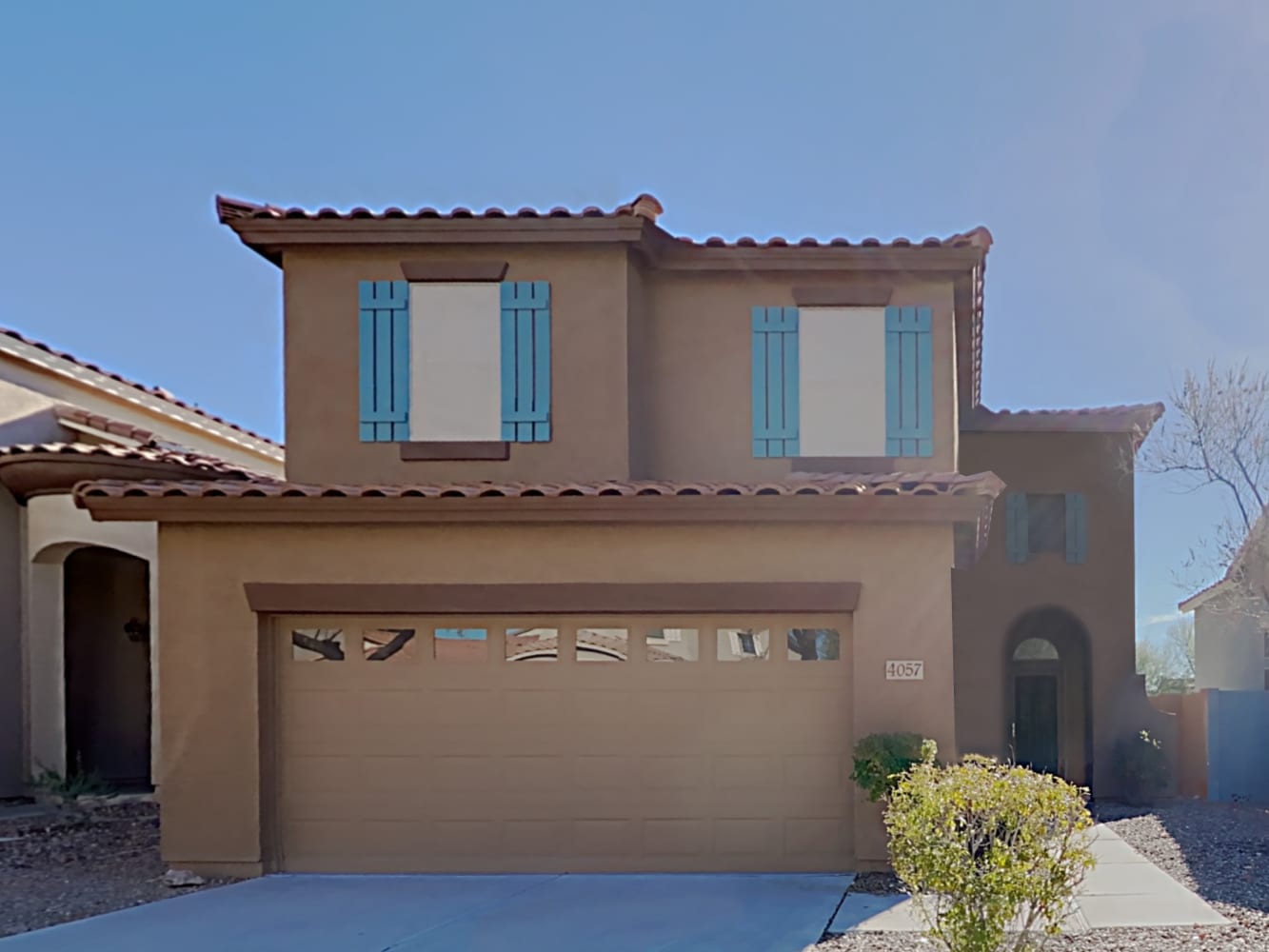 Front of 4057 E Wagon Ct, Gilbert, AZ