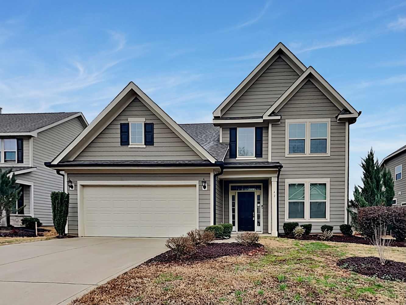 Front of 42 Pearsall Farm Ln, Clayton, NC