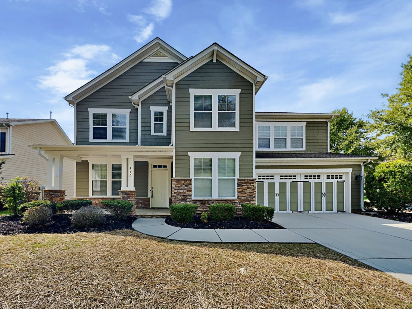 Front of 4200 Chasebrook Ln, Waxhaw, NC