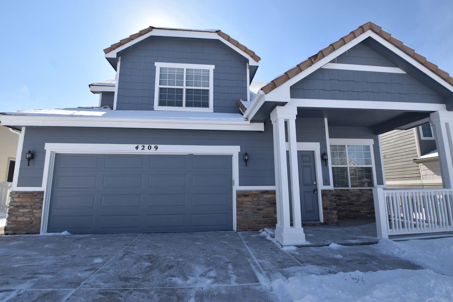 Front of 4209 Beautiful Cir, Castle Rock, CO