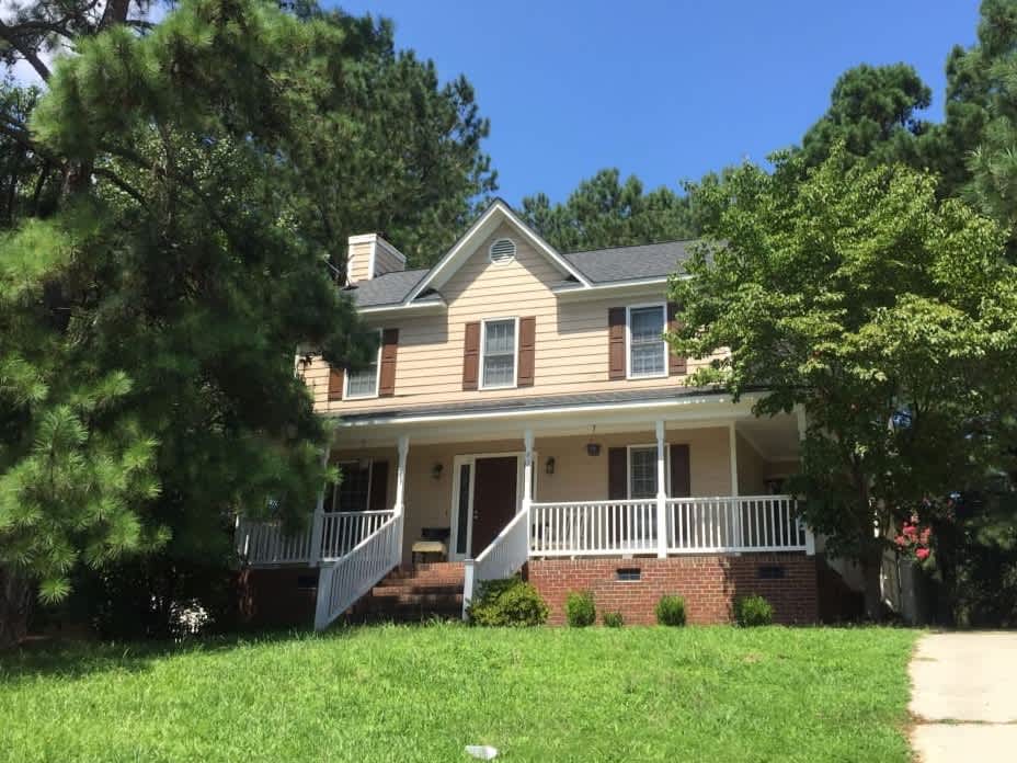 Front of 4217 Mangrove Dr, Raleigh, NC