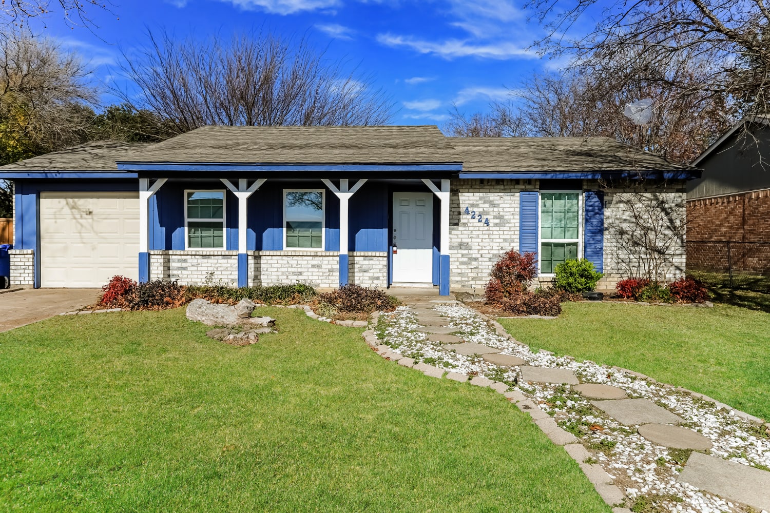 Front of 4224 Malone Ave, The Colony, TX