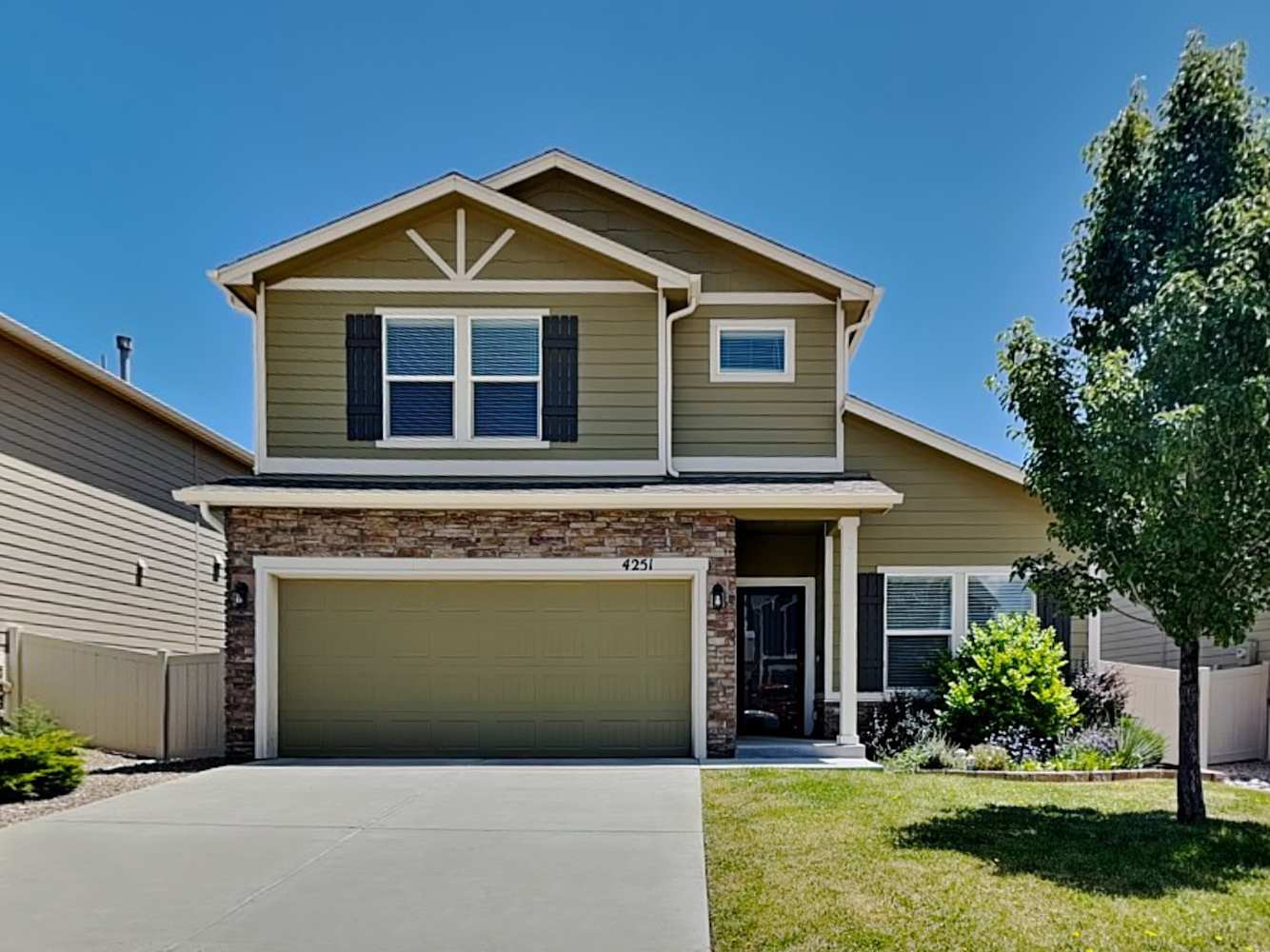 Front of 4251 Prairie Agate Dr, Colorado Springs, CO