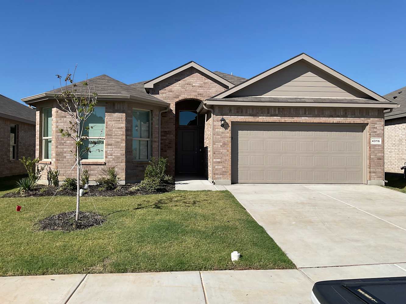 Front of 4316 VALLEY BROOK DRIVE, Fort Worth, TX
