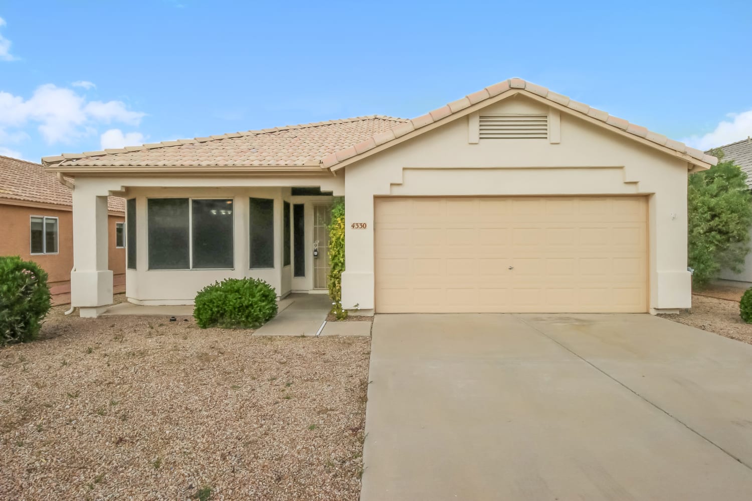 Front of 4330 E Birchwood Circle, Mesa, AZ