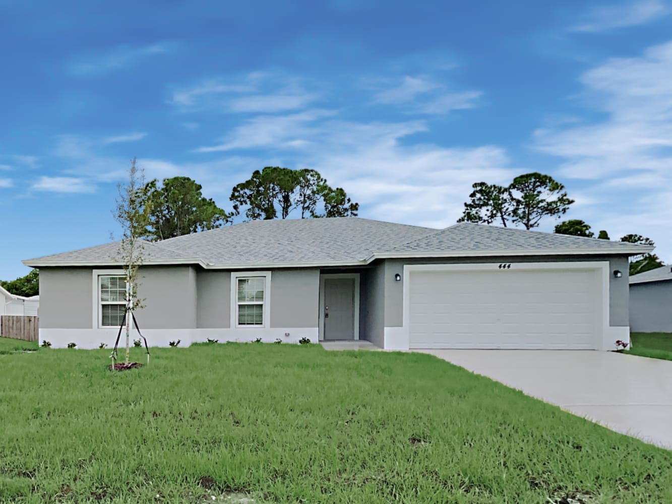 Front of 444 SE Karney Terrace, Port Saint Lucie, FL