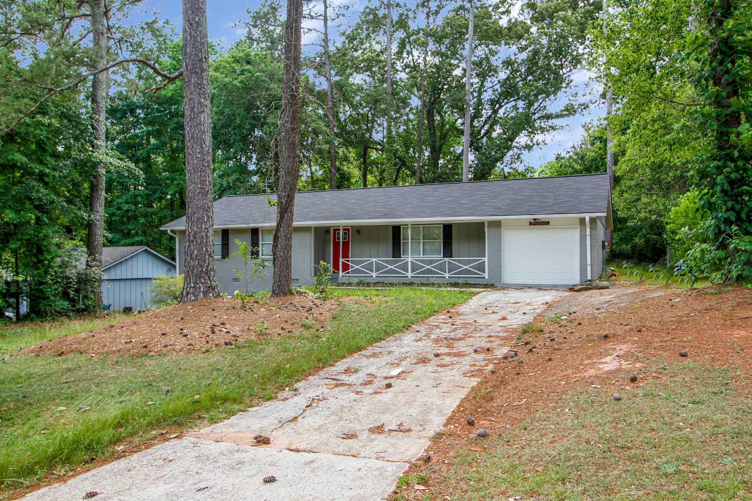Front of 4560 Birch Ridge Trl, Stone Mountain, GA