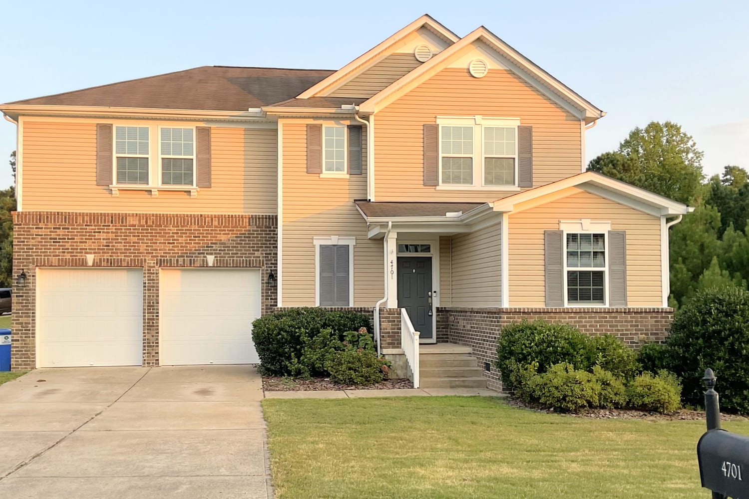 Front of 4701 Jersey Pine Dr, Rolesville, NC