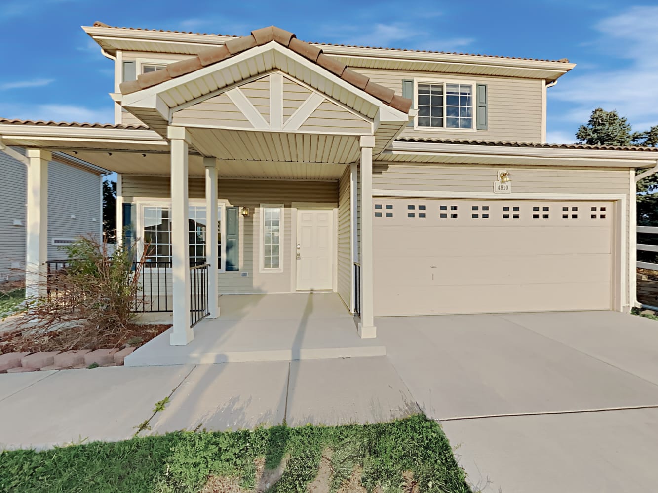 Front of 4810 Flanders Way, Denver, CO