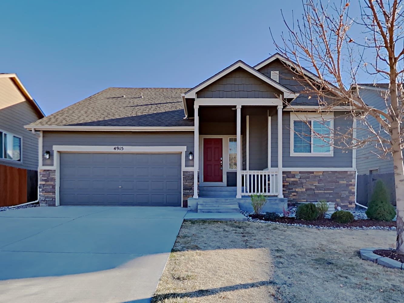 Front of 4915 San Amels Way, Colorado Springs, CO