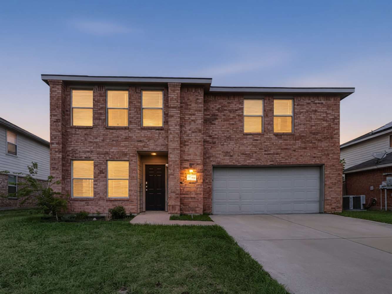 A house we rent in Ponder, TX
