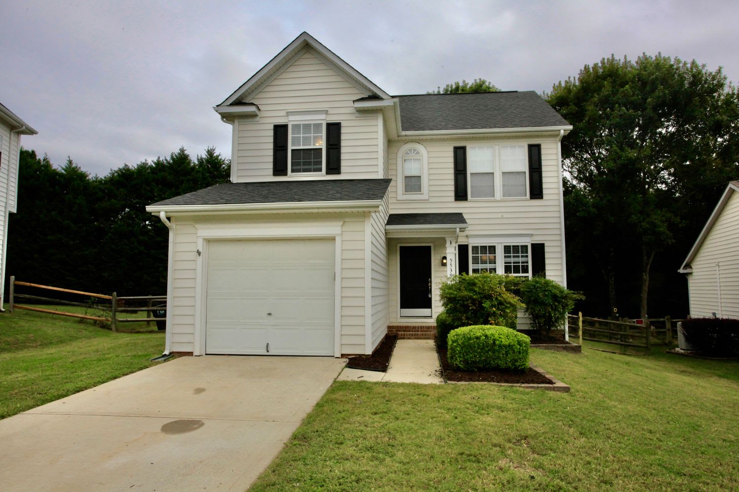 Front of 5539 Whispering Wind Ln, Indian Trail, NC