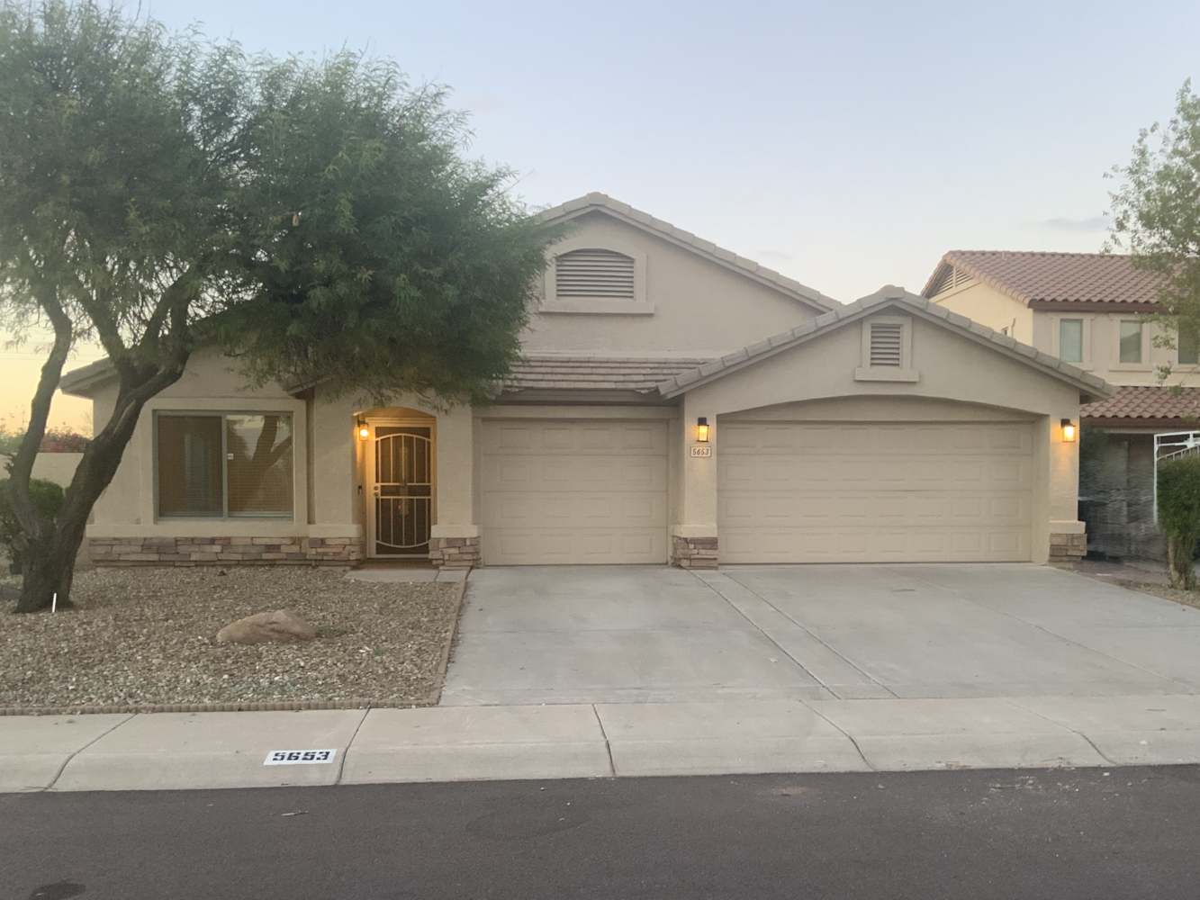Front of 5653 W Desert Jewel Dr, Glendale, AZ
