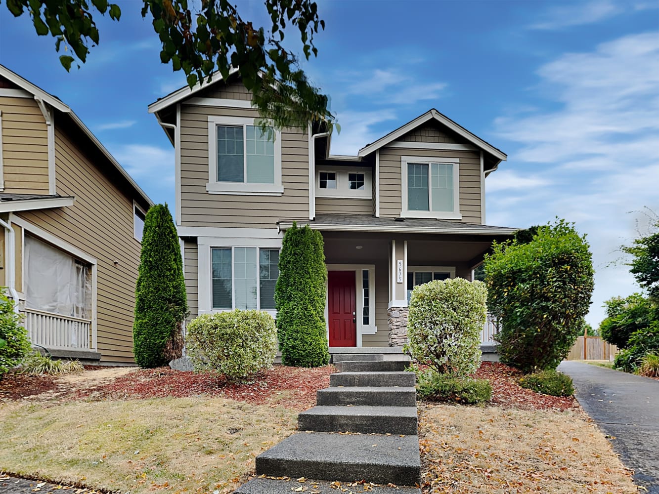 Front of 5675 56th Loop SE, Lacey, WA