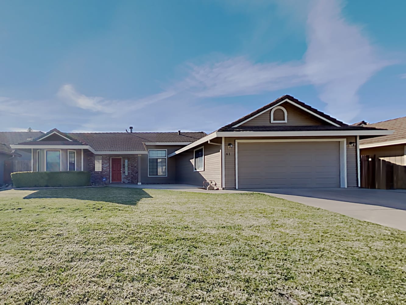 Front of 61 Sunshine Dr, Galt, CA