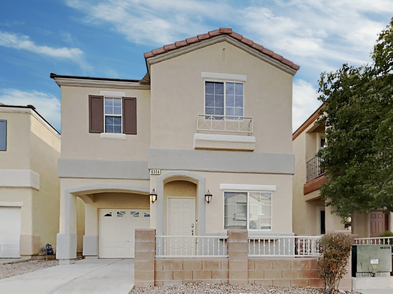 Front of 6354 Currant Lake Way, Las Vegas, NV