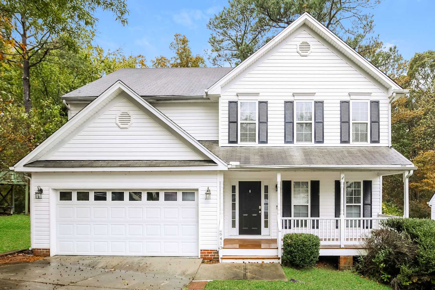 Front of 6413 Willowlawn Dr, Wake Forest, NC