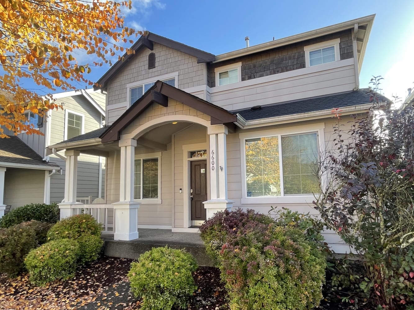 Front of 6600 Virginia St SE, Lacey, WA