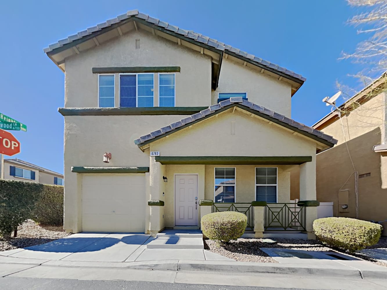 Front of 6783 Wormwood Ln, Las Vegas, NV