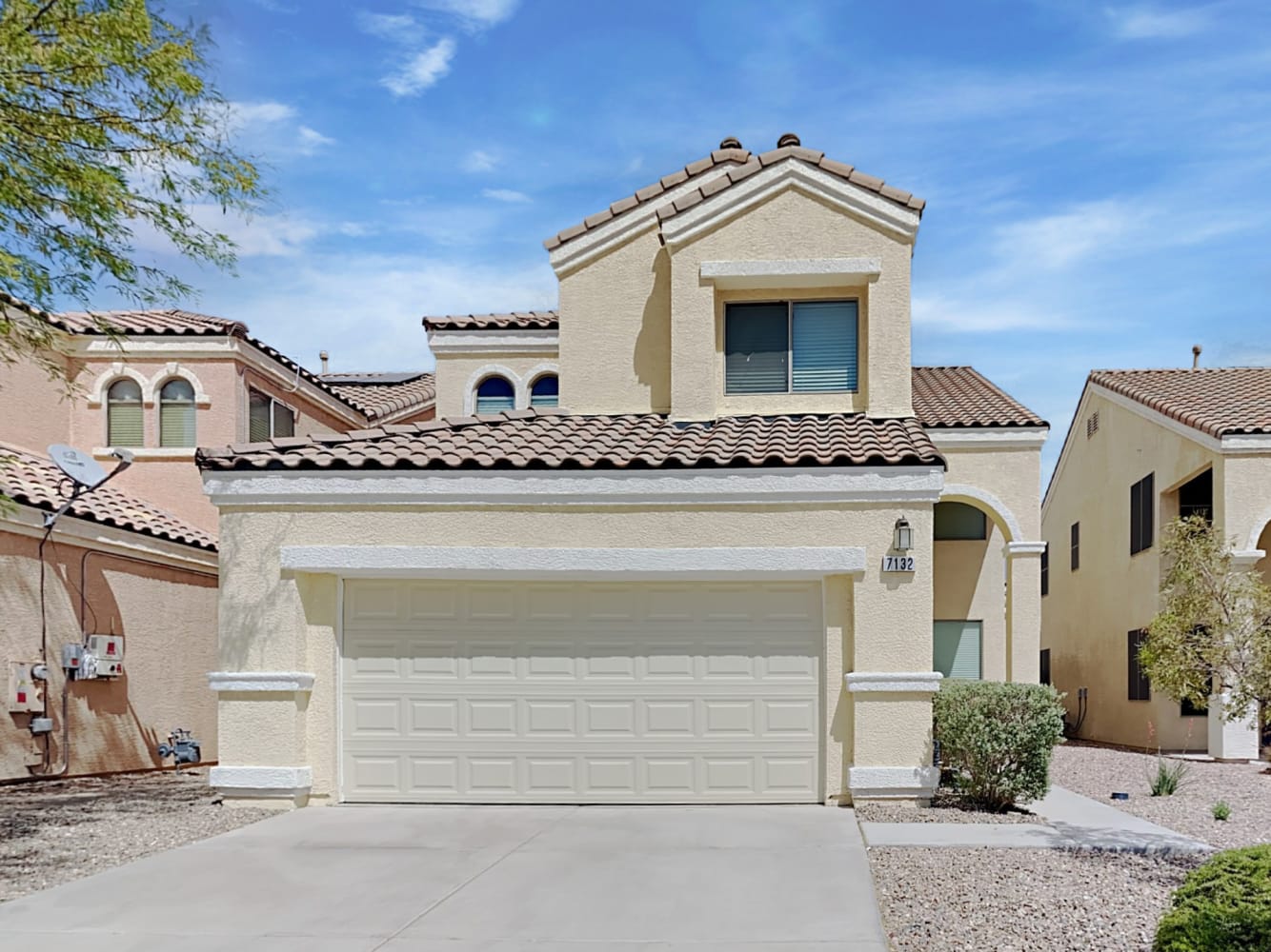 Front of 7132 N Campbell Rd, Las Vegas, NV
