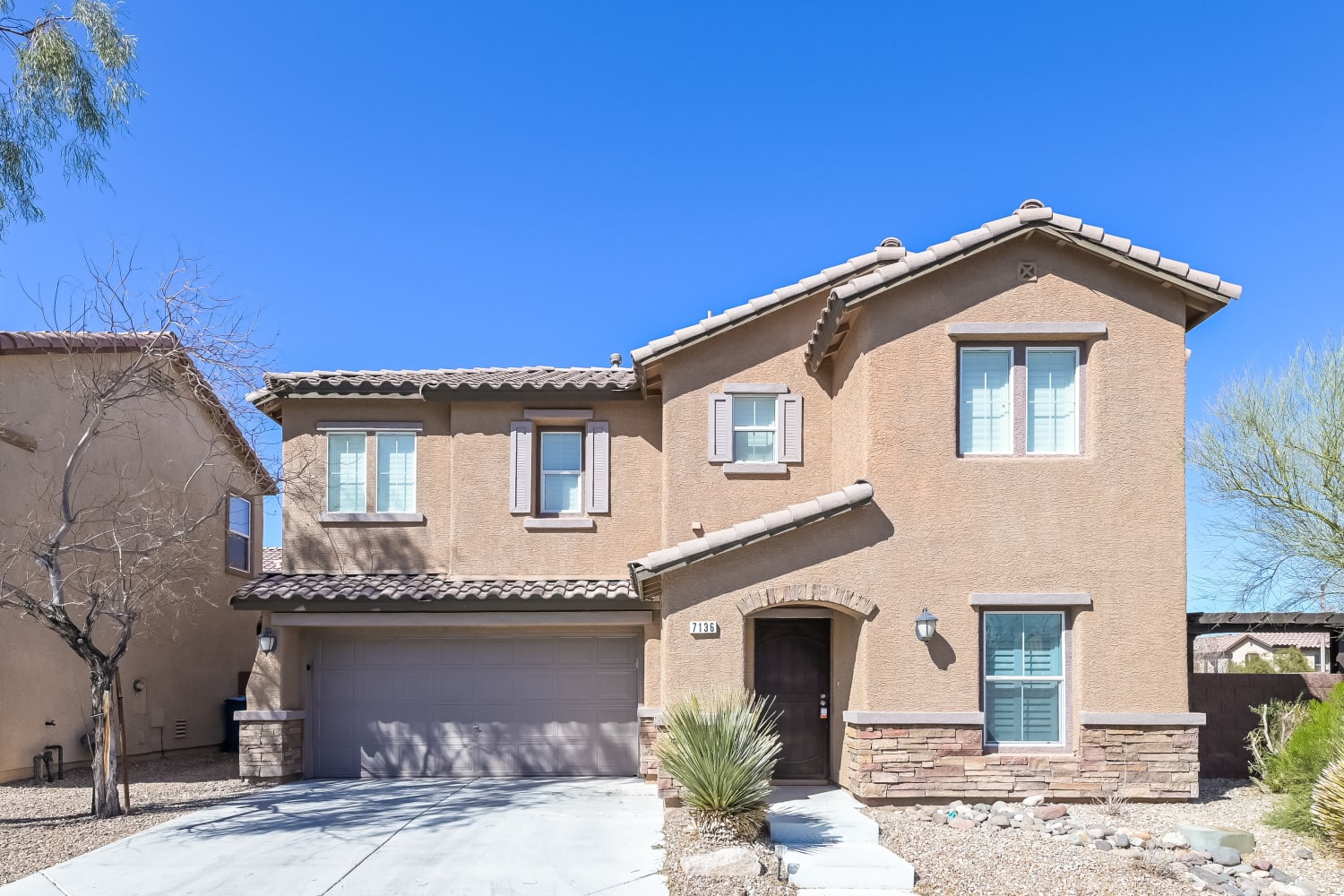 Front of 7136 Indian Gap Avenue, Las Vegas, NV